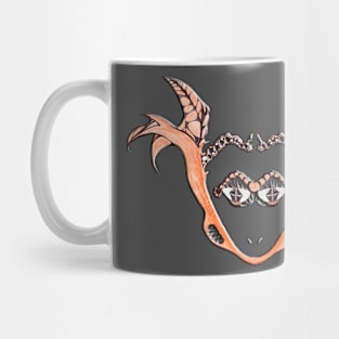 Orange Dragon Mug